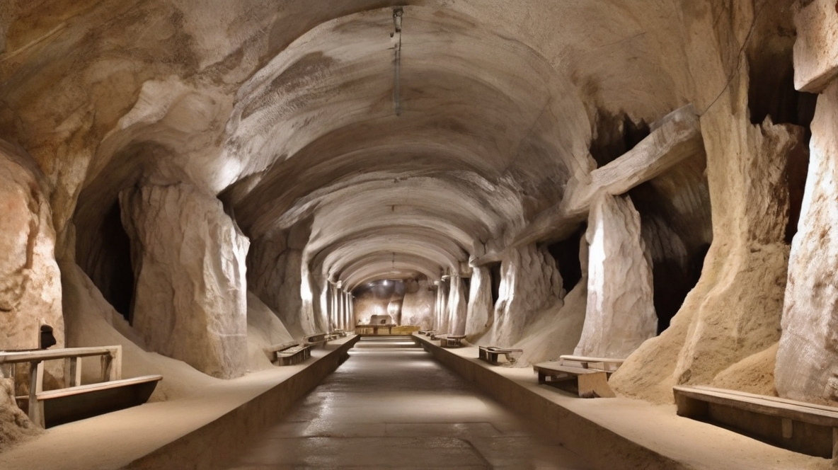 Salzbergwerk Romania Salina Targu Ocna Kurort Gesundheit