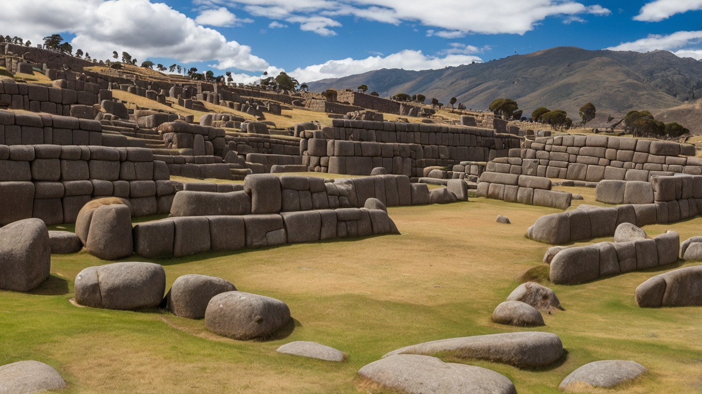 Sacsayhuaman Inca Ruins Building America