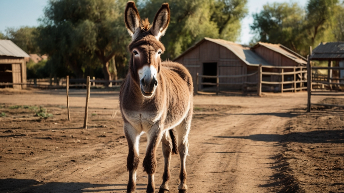 Esel Donkey Farm Landwirtschaft