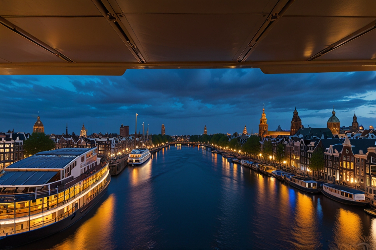 Sw Amsterdam Reisen Niederlande Wasser