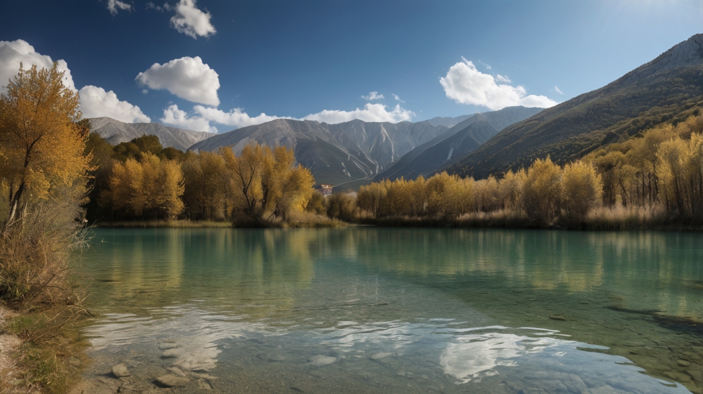 Sw Gebirgssee Alpen Oestereich Italien