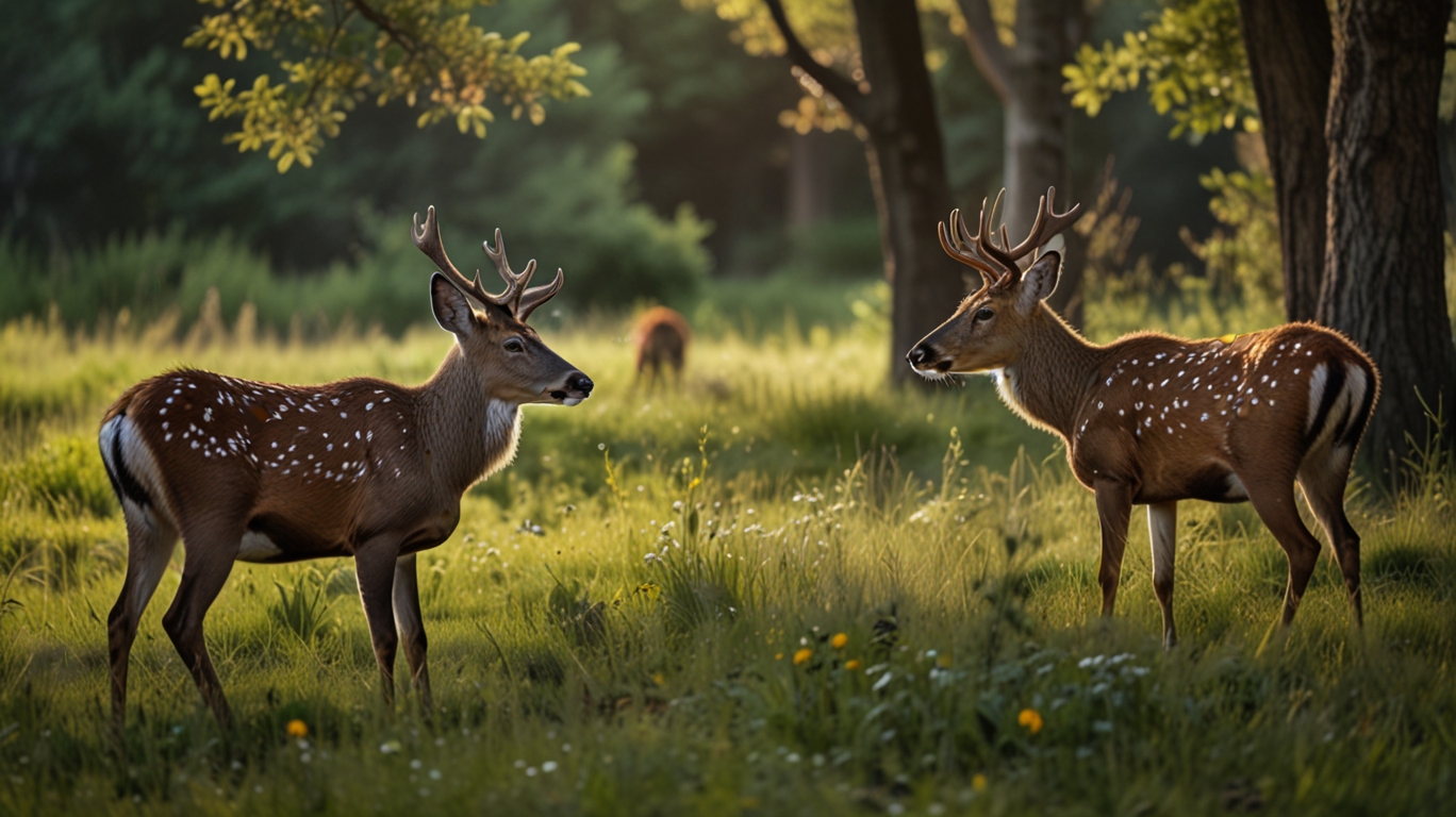 Sw Tierreich Lebensraum Tiere Hirsch