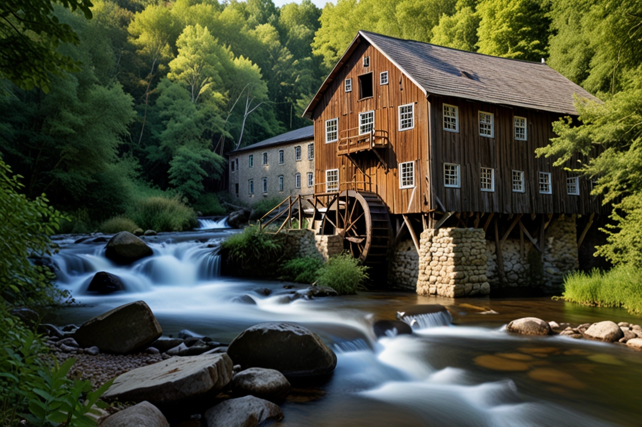 Sw Wassermuehlen Handwerk Kraftquelle Oekostrom