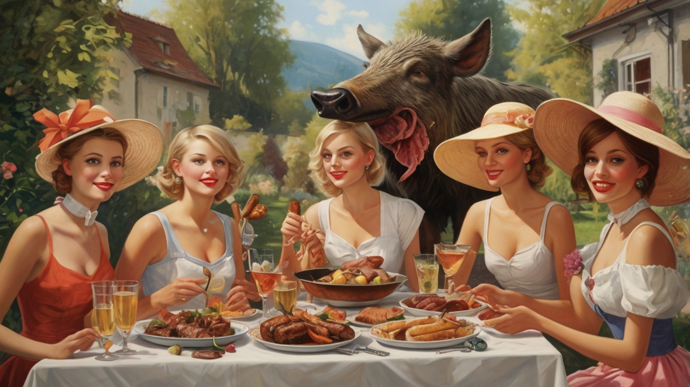 Tnd grillen bratwurst wildschwein gourmet